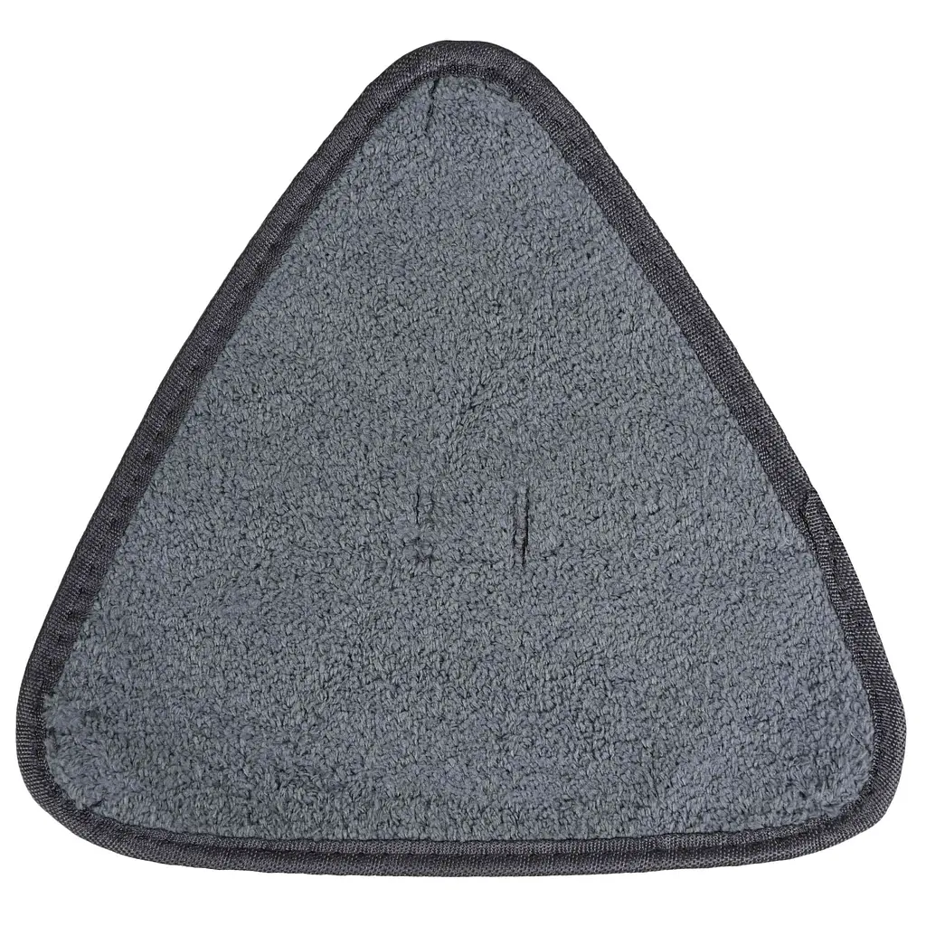 Швабра Eco Fabric трикутна насадка з мікрофібри 22 см ручка 127 см темно-синя (EF-2203) - фото 4