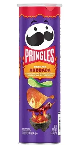 Чіпси Pringles Adobada Enchilada з гострим томатно-часниковим соусом 158 г (038000284458)
