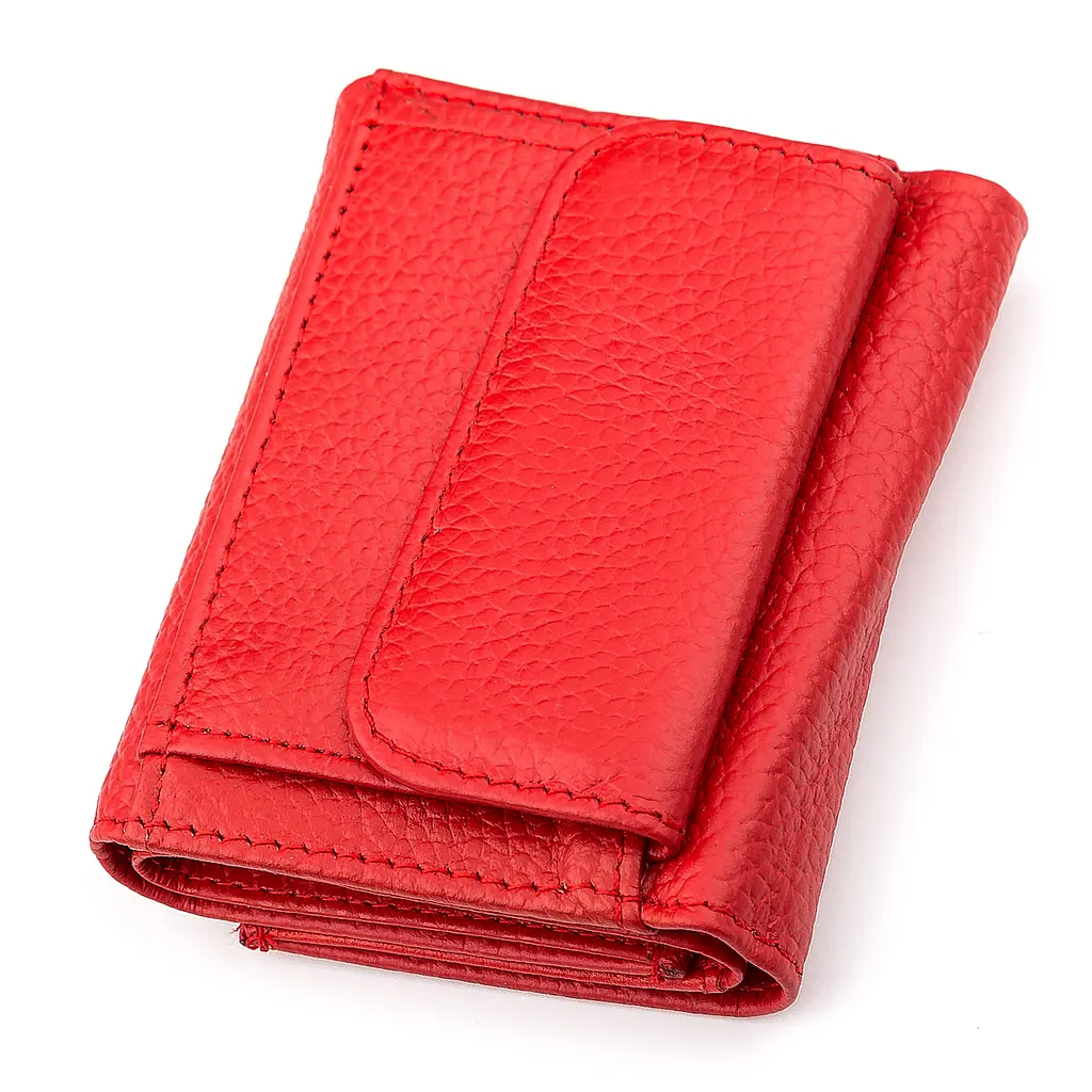 Кожаный женский кошелек (ST440) ST Leather 7.5х9.5х2.5 см acs0015733 - фото 2