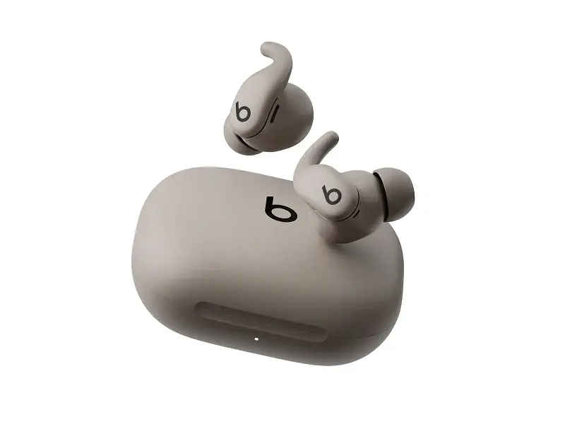 Навушники TWS Beats Power Fit — Wireless Fitness Earbuds with Secure Fit — Gravel Gray (ME2K4) - фото 4