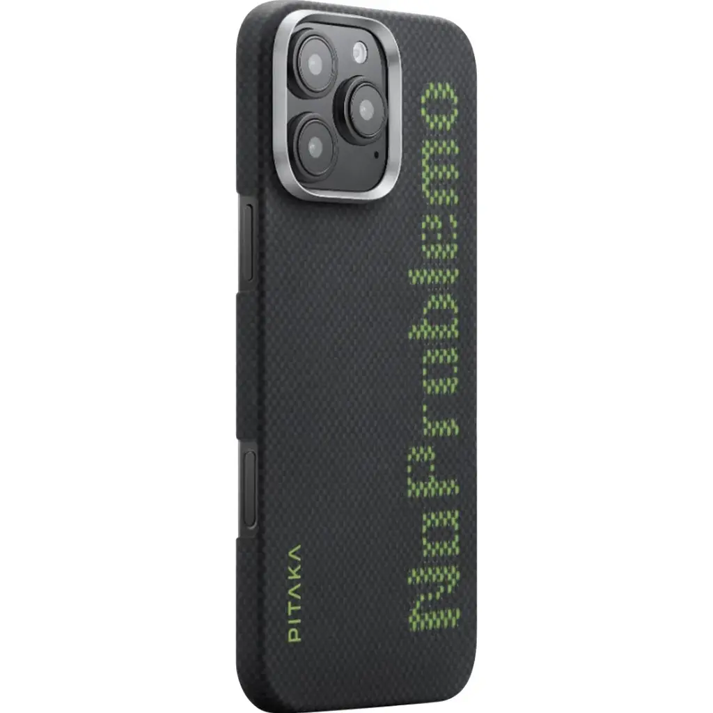 Чохол Pitaka MagEZ Tactile Woven Aries для Apple iPhone 16 Pro NoProblemo (KI1601NO) [123818] - фото 2