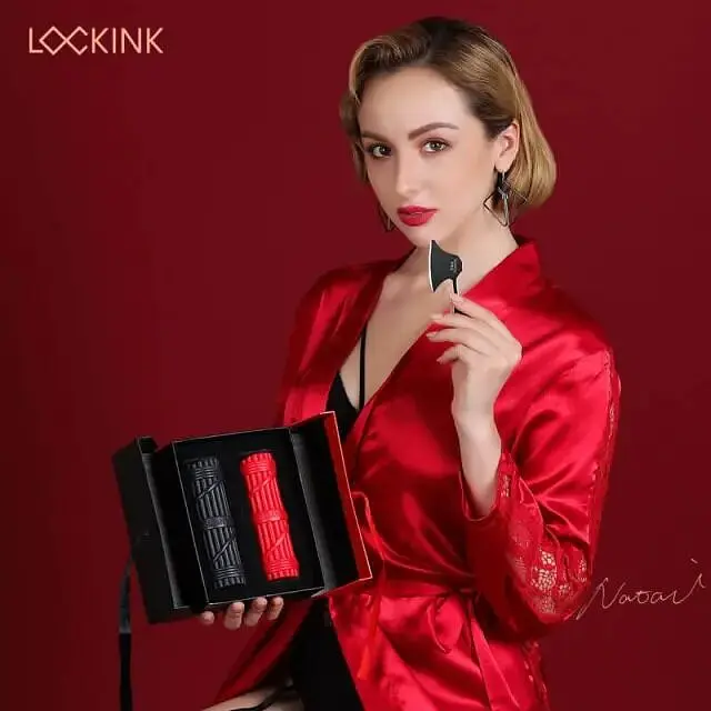 БДСМ-свічки LOCKINK SEVANDA Fetish Drip Candles Set, 2 шт, низькотемпературні, шкребок у комплекті - фото 4