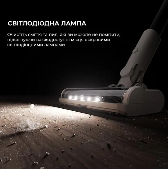 Акумуляторний пилосос Dreame Cordless Vacuum Cleaner U10 VPV20A Pink - фото 5