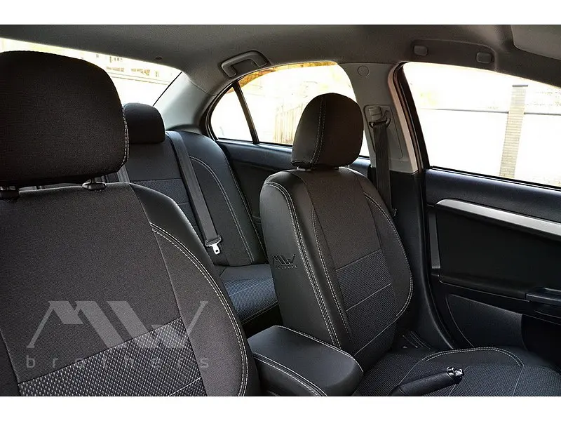 Авточохли модельні MW Brothers для Mitsubishi Lancer X c 2007 - фото 4