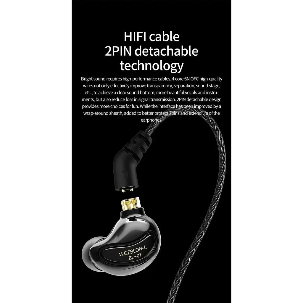 Навушники H HIFIHEAR BLON BL01 - фото 6
