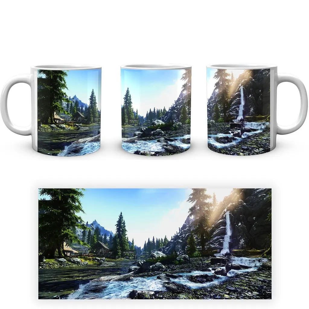 Кухоль GeekLand Skyrim SKR 02.16 330 мл білий - фото 4