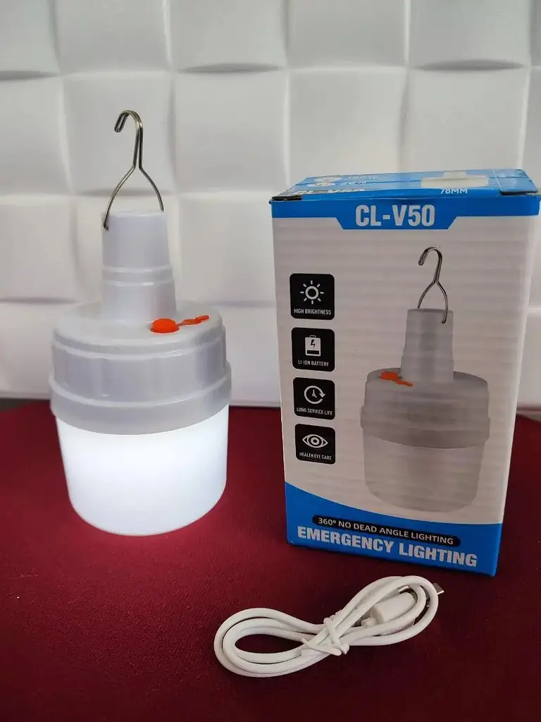 LED-лампа з вбудованим акумулятором - підвісний ліхтар світильник CL-V50 - фото 7