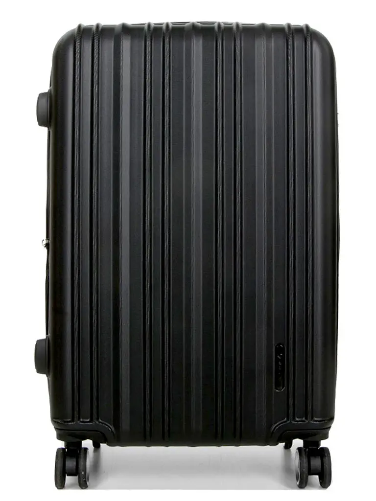 Валіза полікарбонат середній (M) Airtex 623 70л 66x42x26см Чорний (Black) - фото 3