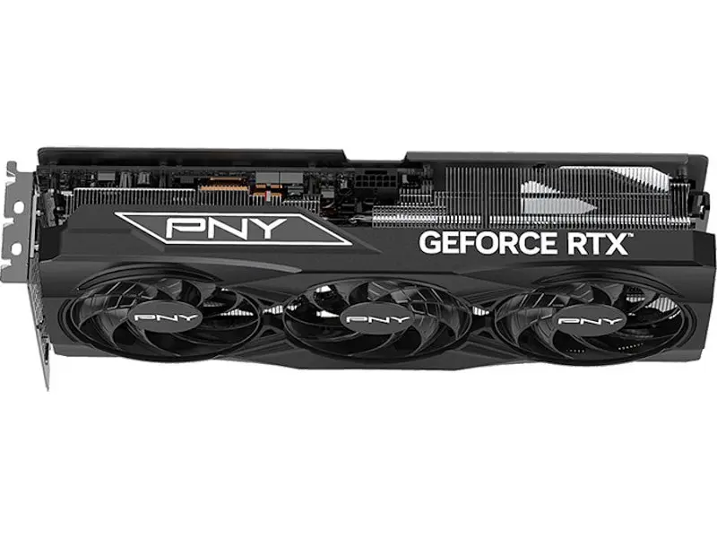 Відеокарта PNY GeForce RTX 5070 Ti 16GB Overclocked Triple Fan (VCG5070T16TFXPB1-O) - фото 4