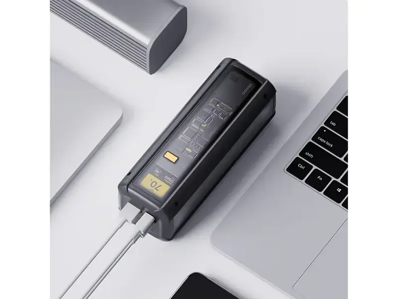 Зовнішній акумулятор (Power Bank) Xiaomi HyperCharge 25000mAh 212W Black (BHR9970GL) - фото 3