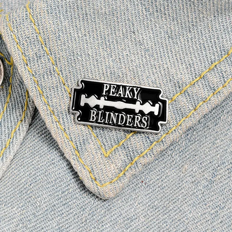 Значок Гострі козирки Peaky Blinders 3 см P PKBS 01 - фото 2