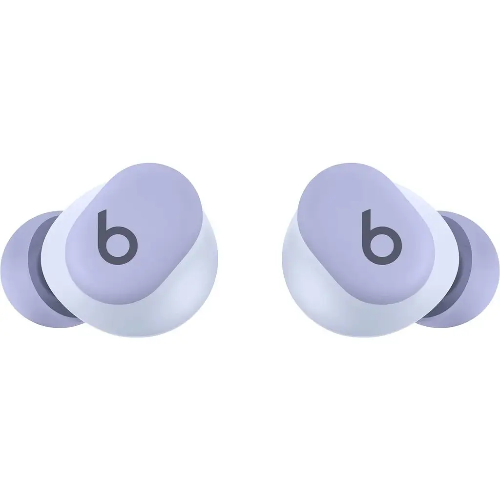 Наушники беспроводные Beats by Dr. Dre Solo Buds (MUVX3) фиолетовые - гарнитура стерео TWS - фото 3