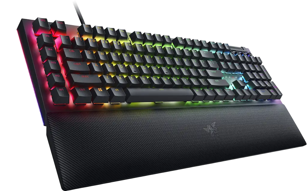 Клавіатура Razer BlackWidow V4 Phantom Green RGB Black (RZ03-05003300-R3M1) - фото 2