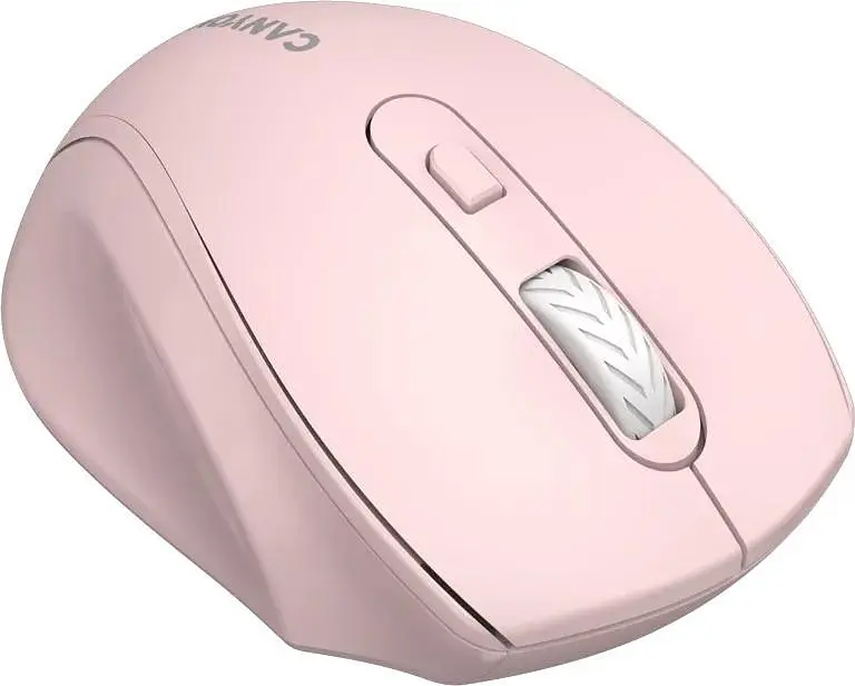 Мышь Canyon OnClick 20 Ergonomic Silent Wireless Pink (CNE-CMSW20P) - фото 5