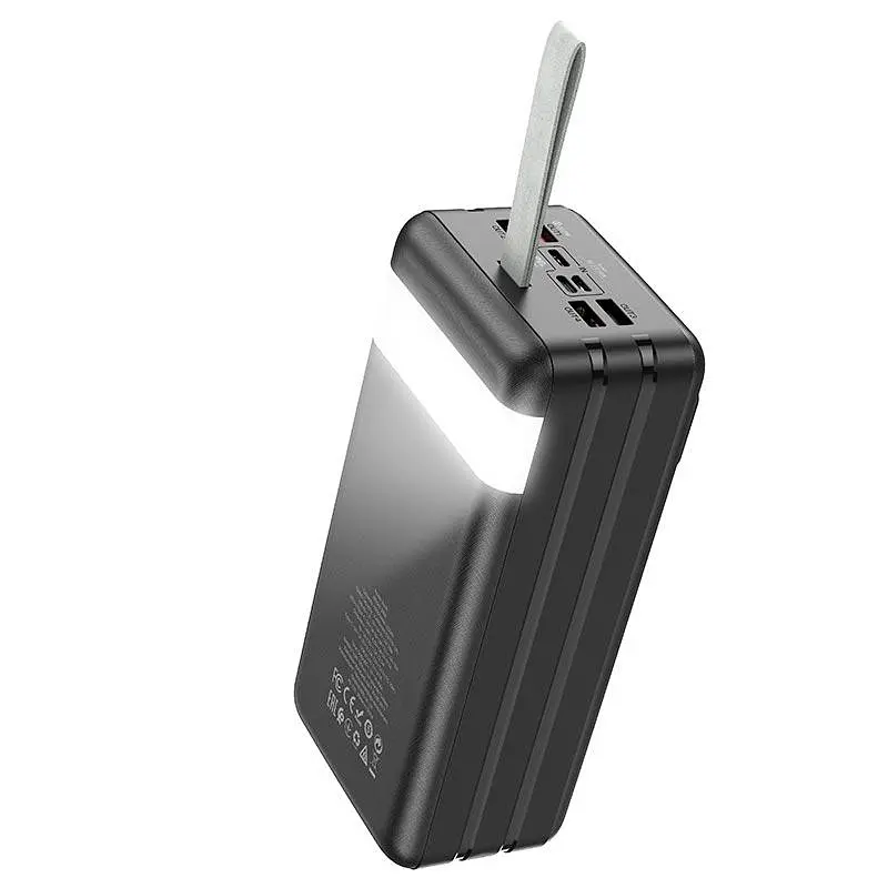 Внешний аккумулятор Hoco J86B Electric fully compatible 60000mAh черный - фото 4