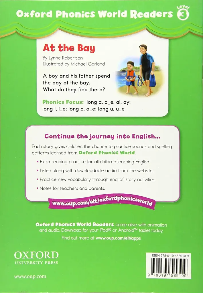 Oxford Phonics World. Level 3. Reader: At the Bay - фото 2