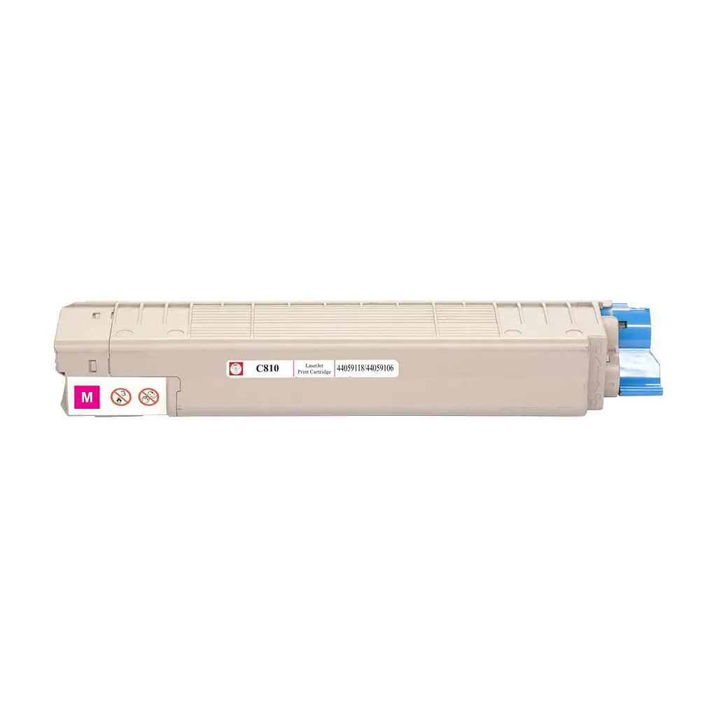 Тонер-картридж BASF OKI C810 Magenta 44059118/44059106 (KT-C810M) - фото 2
