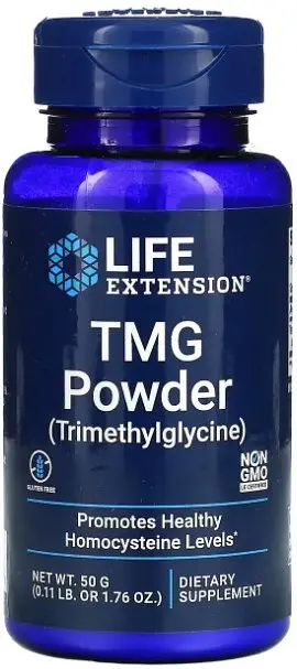 Триметилгліцин Life Extension TMG (Trimethylglycine) 50 г