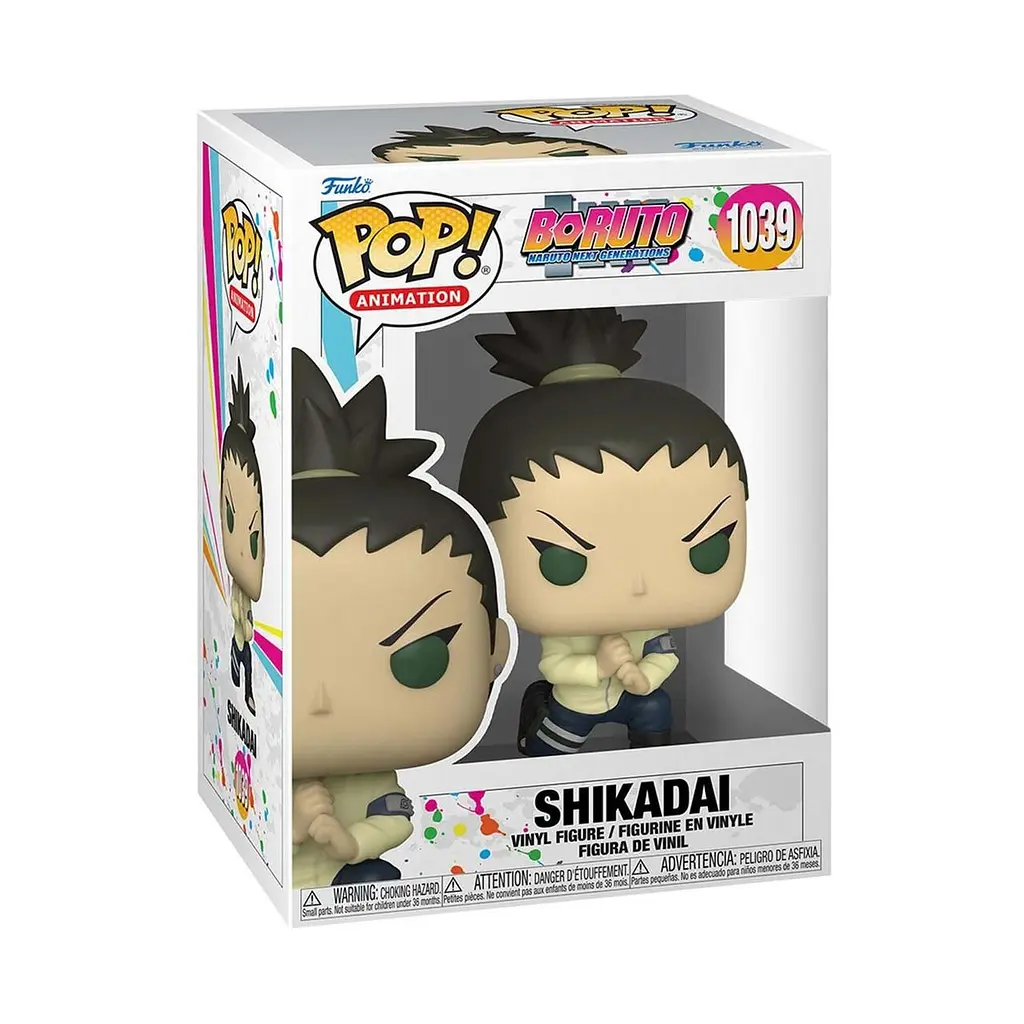 Фігурка Фанко Поп Боруто Шикадай Funko Pop Boruto Shikadai 10 см B S 1039 - фото 3