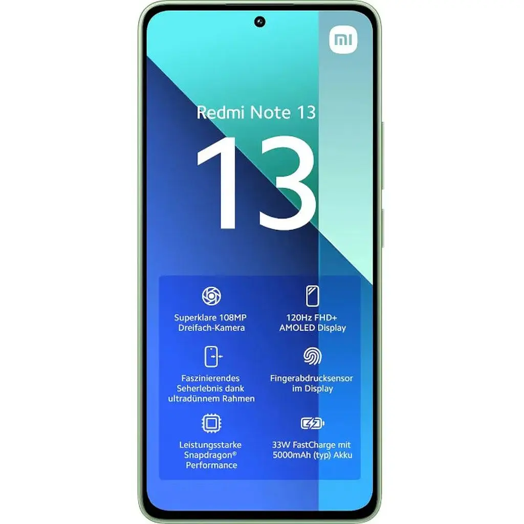 Смартфон Xiaomi Redmi Note 13 8/512GB NFC Mint Green - фото 3
