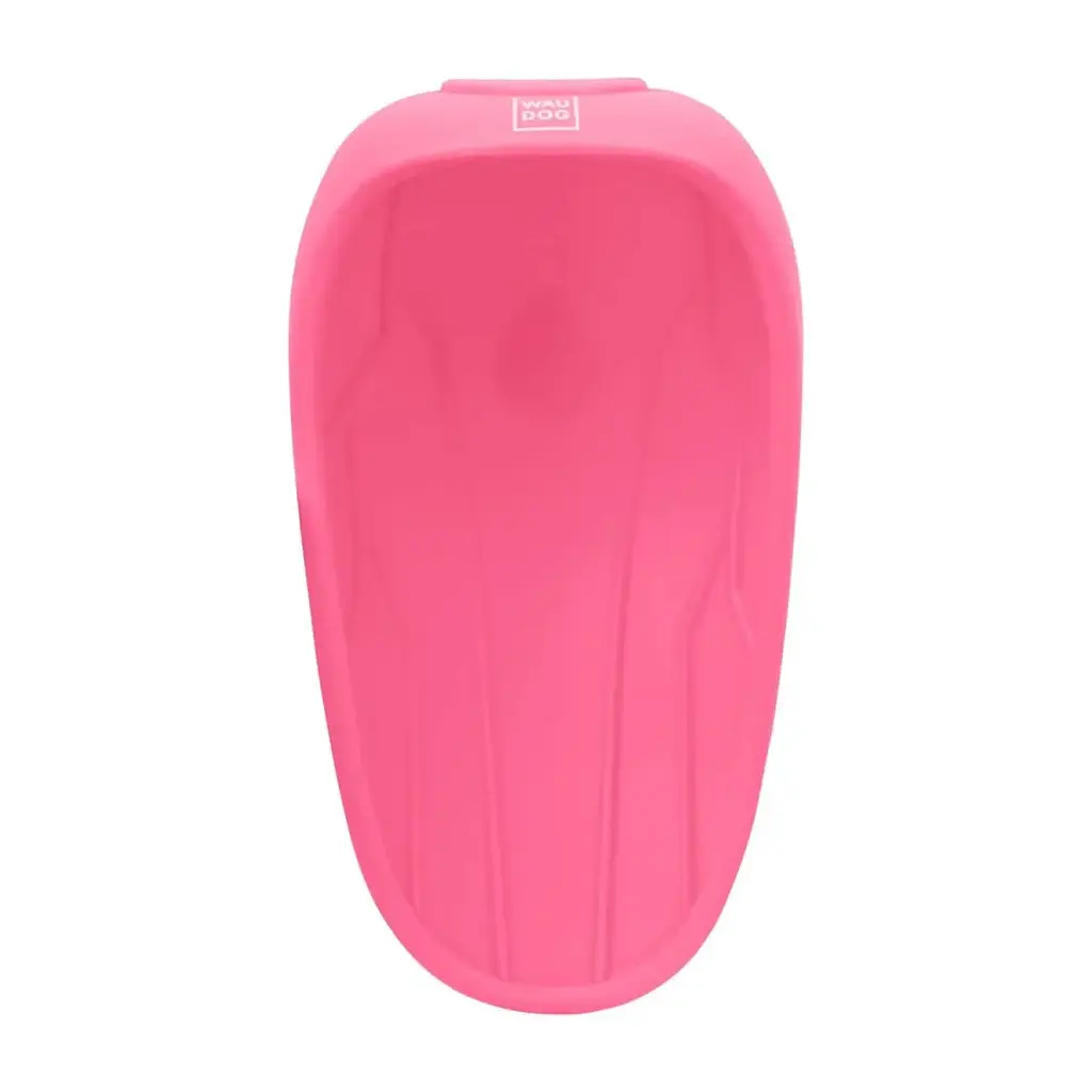 Поїлка насадка на пляшку Waudog Silicone, 16,5х9 см, рожевий (50777) - фото 5