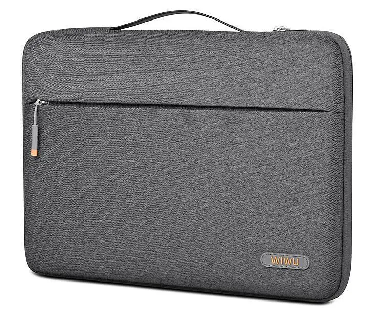 Чохол-сумка WiWU Pilot Sleeve для MacBook 15.6'' Grey (6973218938684) [57185] - фото 3