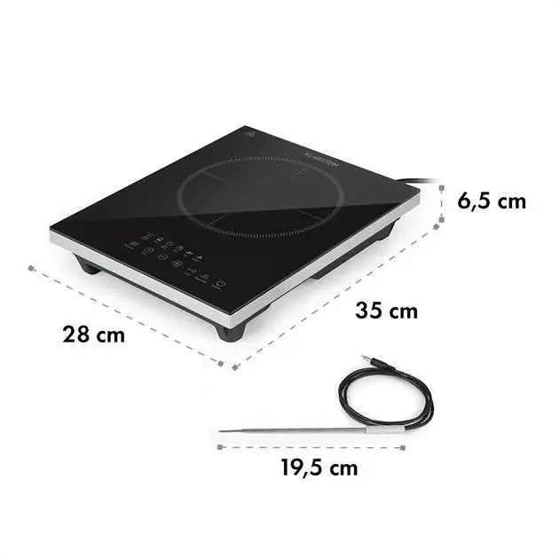 Індукційна плита Klarstein Cook Roll 2000 Вт (10034708) - фото 9
