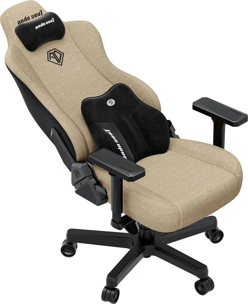 Ігрове крісло Anda Seat Kaiser 3E XL Dark Beige Fabric (AD23YC-XL-09-H-CF-H01) - фото 4