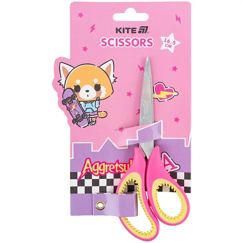 Ножиці дитячі Kite Aggretsuko 16.5 см рожеві (AR25-127) - фото 2