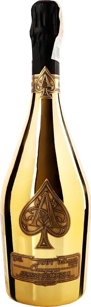 Шампанское Armand de Brignac Brut Gold, белое, брют, 0,75 л - фото 7
