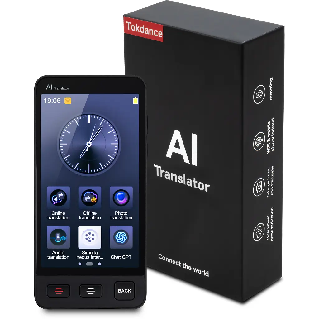 Електронний перекладач Tokdance AI Translator Premium M80 (TKD-M80/T80) - фото 4
