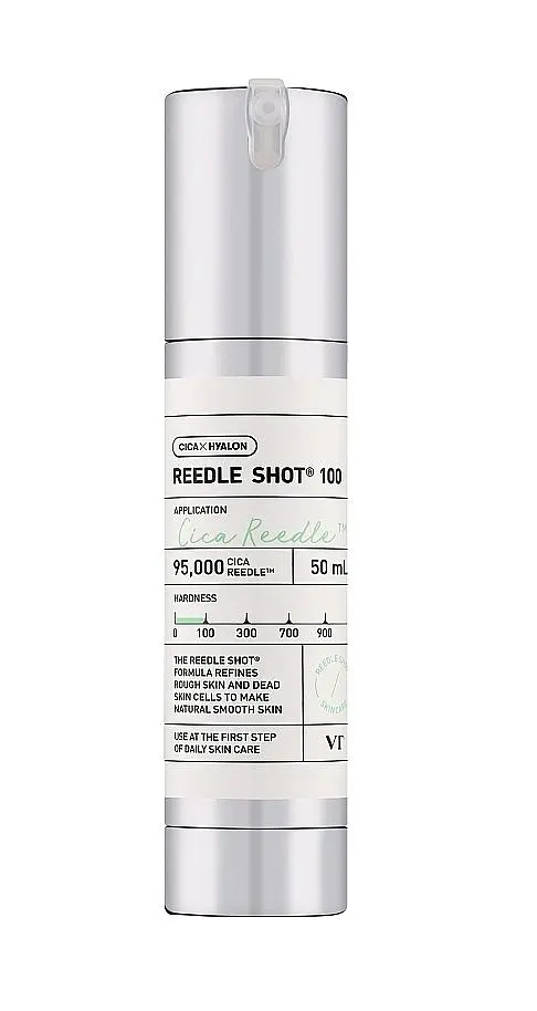 Мікроголковий бустер для покращення текстури шкіри 50 мл VT Cosmetics Reedle Shot 100