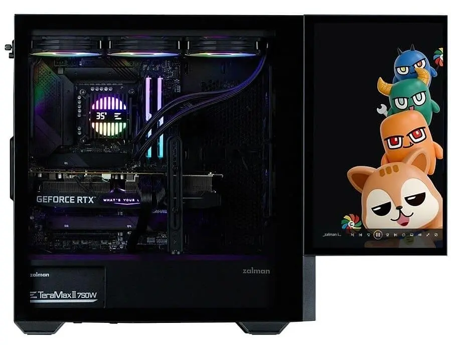 Корпус Zalman Z10 DS ATX Black (Z10DSBLACK) без блока питания - фото 5