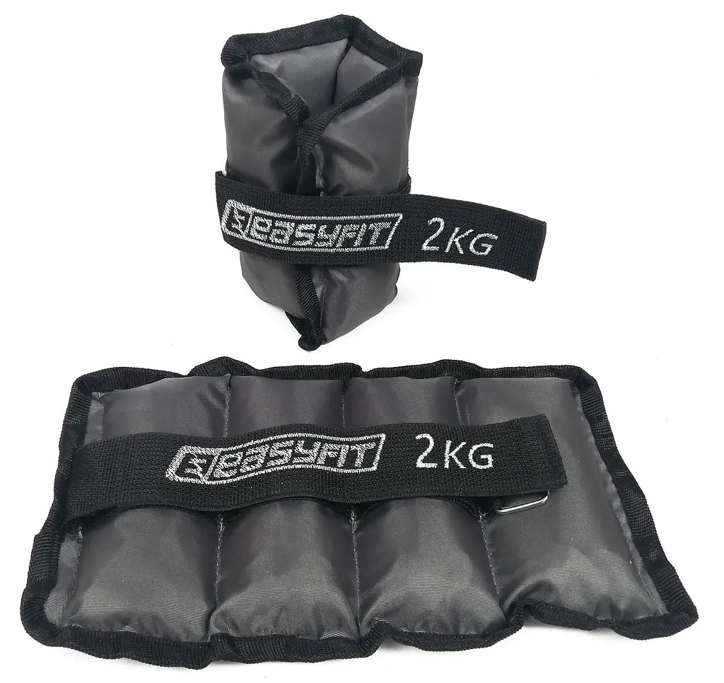 Обтяжувачі для ніг та рук з металом EasyFit Metal 2 кг (пара) - фото 3