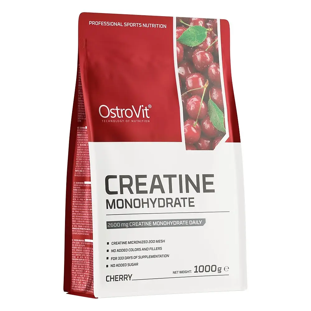 Креатин OstroVit Creatine Monohydrate, 1 кг - Вишня