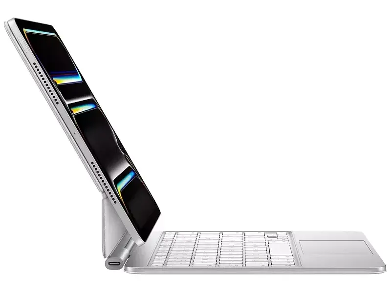 Чохол-клавіатура для планшета Apple Magic Keyboard for iPad Pro 11 (M4) - White (MWR03) - фото 4