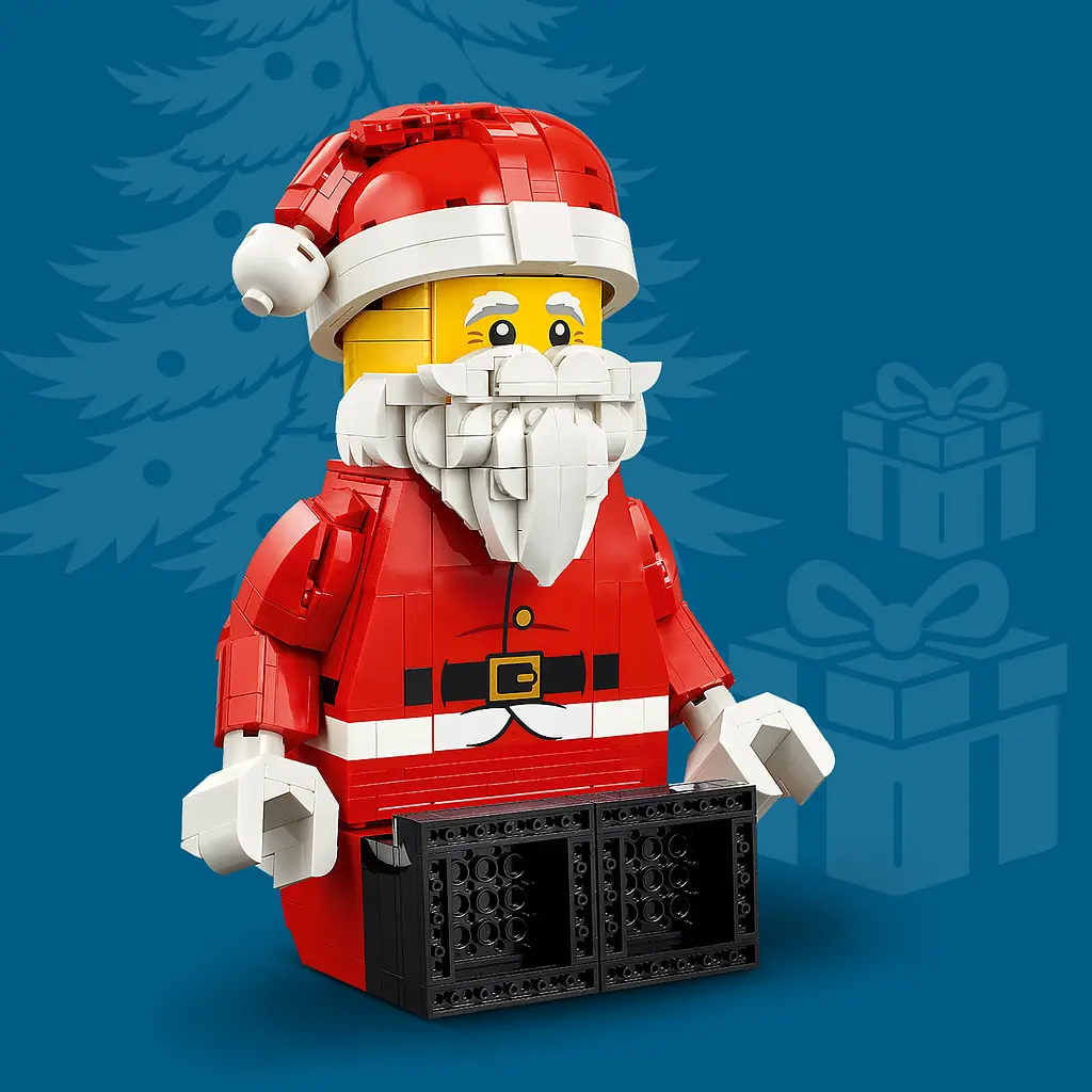 Конструктор LEGO Iconic Збільшена мініфігурка Санти 761 ел. (40820) - фото 8