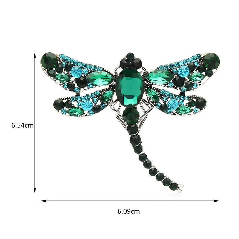 Брошь Стрекоза женская брошь-булавка (494693352) - фото 2