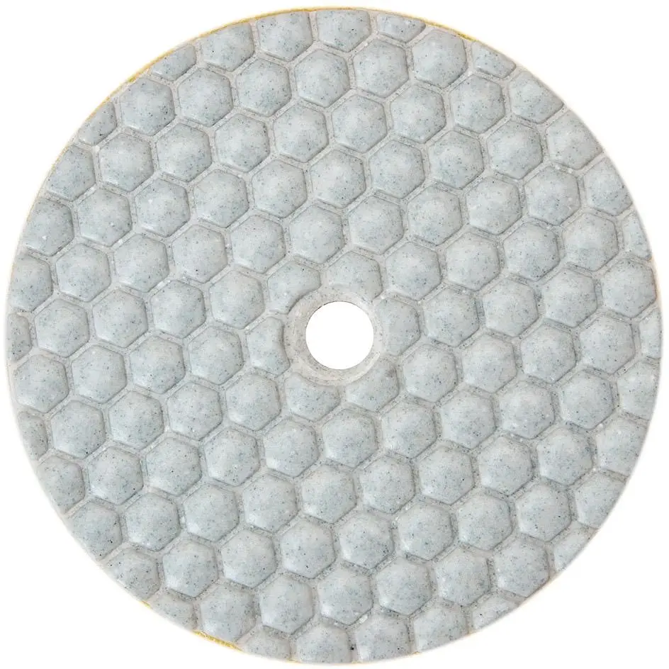 Круг алмазный Alloid Building Tools Hexagon шлифовальный на липучке 100 мм зерно 100 (DD-63386) - фото 2