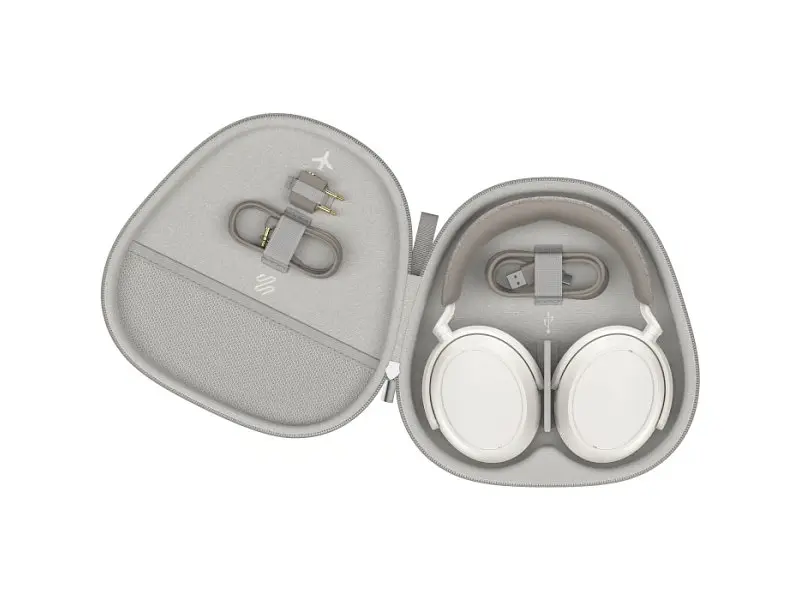Навушники з мікрофоном Sennheiser MOMENTUM 4 Wireless White (509267) - фото 5
