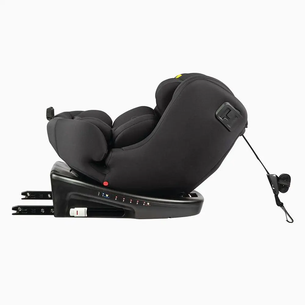 Автокрісло Bebe Confort EvolveFix i-Size Black Mist, чорне (8106460210) - фото 6