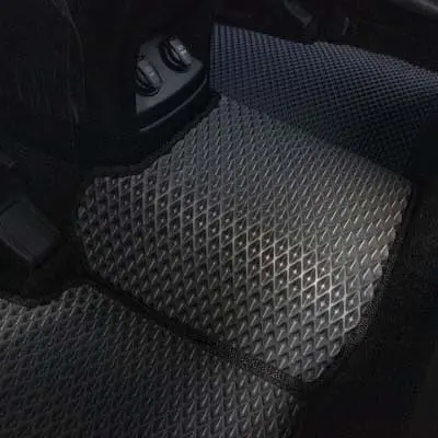 Килимки в салон EVA для Kia Sportage IV 2015-2021 з підп'ятником Червоні 5 шт - фото 3