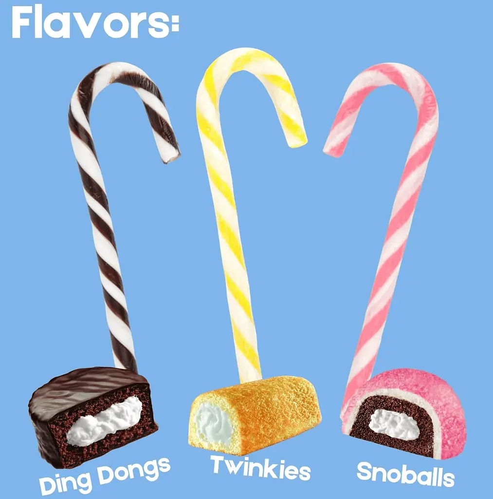 Льодяники-тростини Hostess Assorted Candy Canes 150г - фото 3