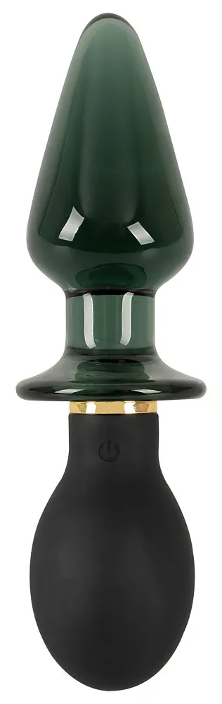 Анальний стимулятор - ANOS Double-Ended Butt Plug With Vibration - фото 2