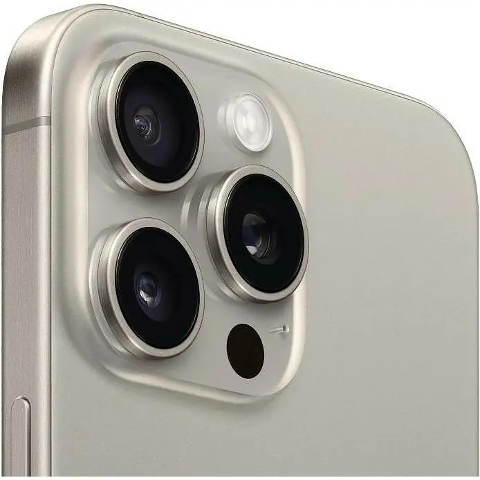 Смартфон Apple iPhone 15 Pro 256GB Natural Titanium NEW - фото 2