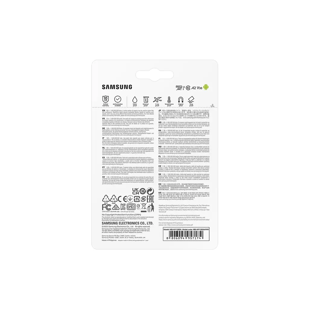 Карта пам'яті Samsung 256GB microSDXC class 10 UHS-I U3 V30 Pro Endurance (MB-MJ256KA/EU) - фото 9