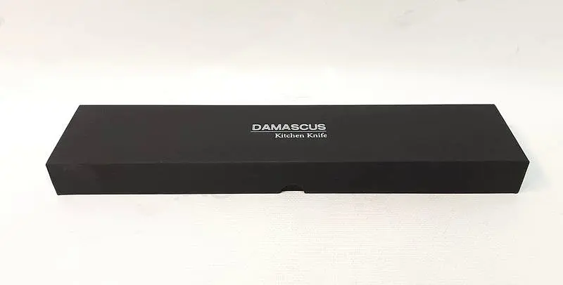Ніж слайсер Damascus DK-AK 3003 AUS-10 дамаська сталь 73 шарів лезо 20 см - фото 6