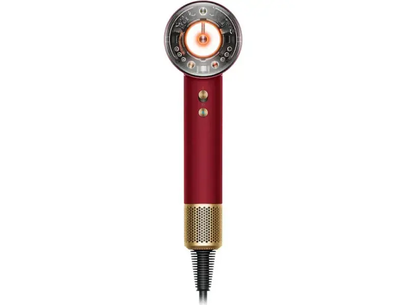 Фен Dyson Supersonic HD16 Nural Straight+Wavy Red Velvet/Gold (493117-01) - фото 2