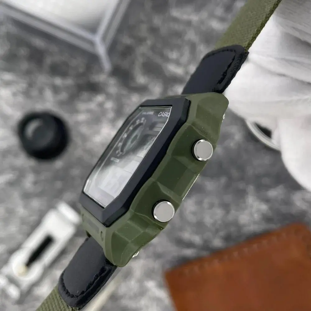 Чоловічий годинник Casio AE-1200WHB-3B Зелений ( AT1141-0226 ) - фото 6