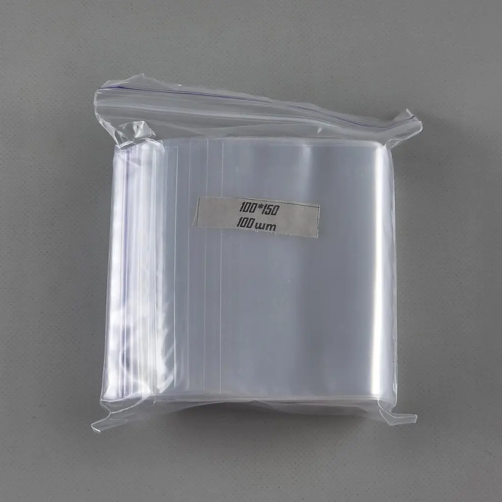 Пакети Zip-Lock прозорі 10x15 см, 100 шт, поліетиленові пакети із застібкою - фото 3